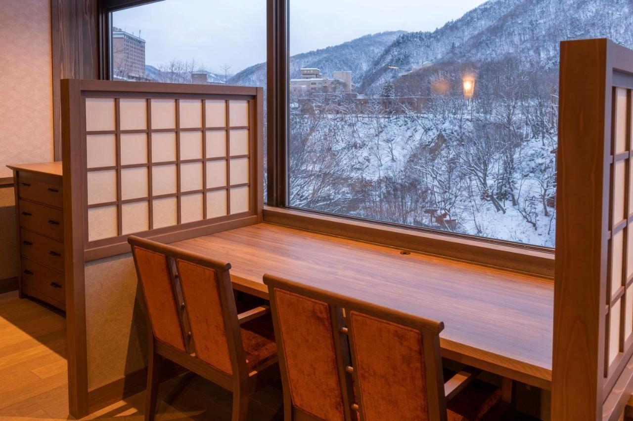 Jozankei Onsen Yurakusoan Hotel Sapporo Ngoại thất bức ảnh