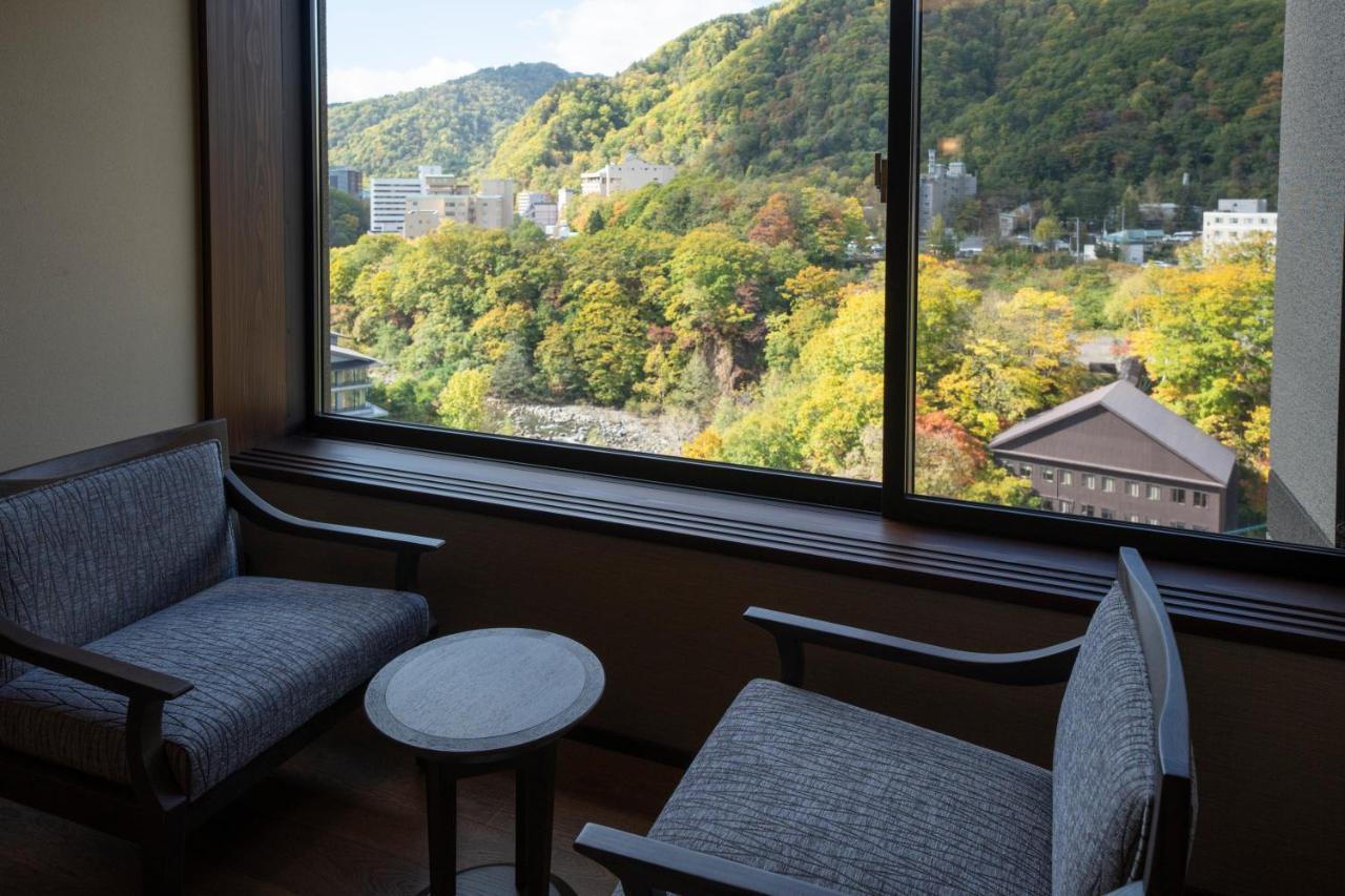 Jozankei Onsen Yurakusoan Hotel Sapporo Ngoại thất bức ảnh