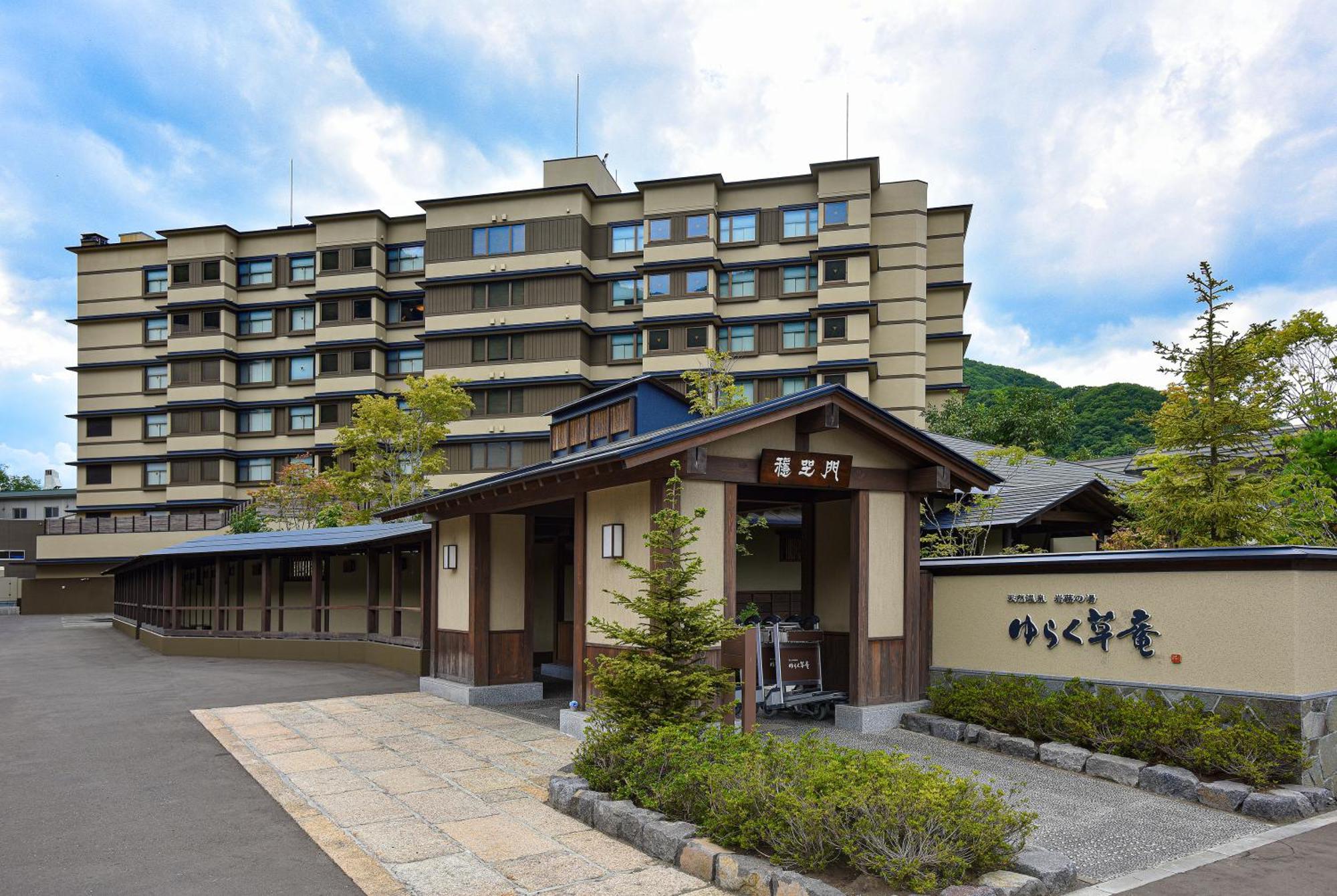 Jozankei Onsen Yurakusoan Hotel Sapporo Ngoại thất bức ảnh